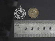 Load image into Gallery viewer, CZ Pave OM Charm, Sku#L352