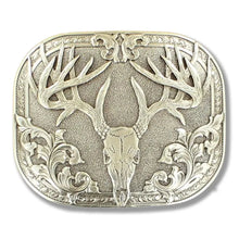 Load image into Gallery viewer, Nocona Deer Skull - Belt Buckle