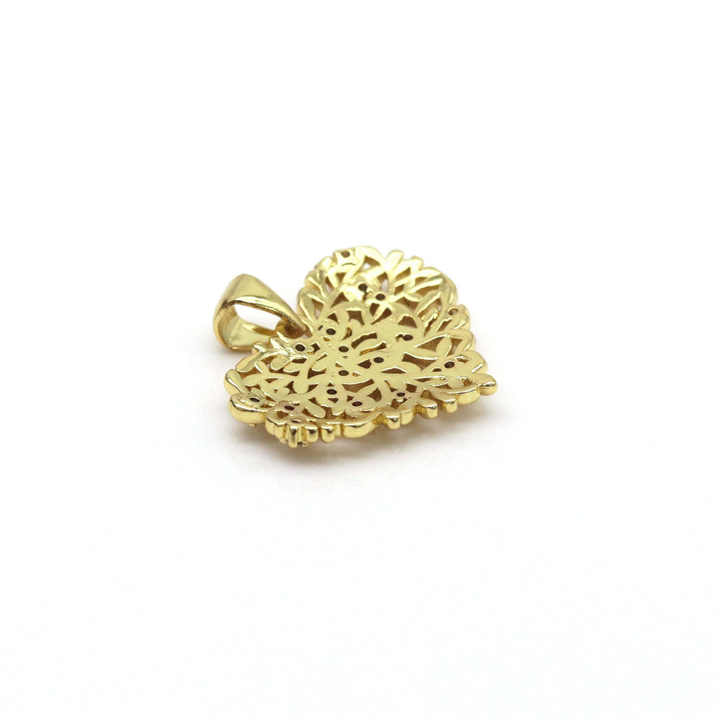 CZ Tree of life Heart, sku# LK534