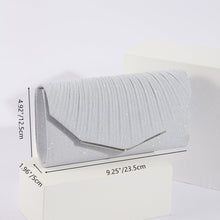 Load image into Gallery viewer, Vintage Evening Clutch Bag - Pleated Pillow Handbag for Women - Party Wedding Banquet Purse