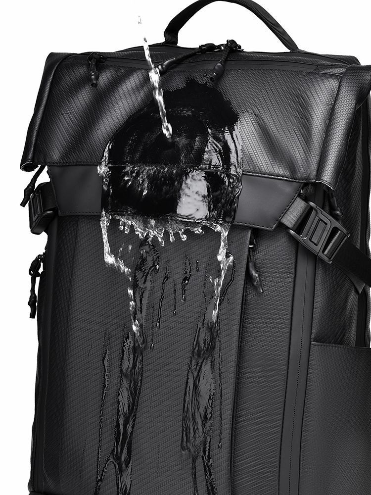 Men's Business Laptop Backpack - Casual Commuter Backpack with Multiple Compartments