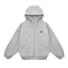 Load image into Gallery viewer, Heavyweight High-neck Air-layer Hooded Sweatshirt