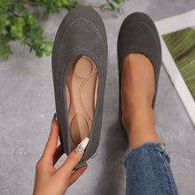 Load image into Gallery viewer, Women's Round Toe Slip-On Loafers | Mesh Flat Shoes for Everyday Wear