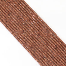 Load image into Gallery viewer, 2x3mm Rondelle Faceted Goldstone Beads, Sku#U1643