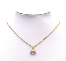 Load image into Gallery viewer, Gold Teardrop CZ Ladybug Charm, Sku#LD315