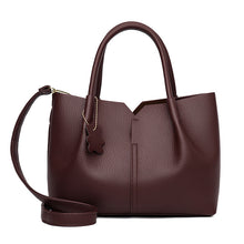 Load image into Gallery viewer, Women's Designer-Inspired PU Leather Crossbody Bag | Khaki, Wine Red, Black