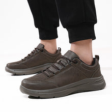 Load image into Gallery viewer, Men's British-Style Microfiber Leather Low-Top Sneakers | Round Toe Casual &amp; Sports Shoes | EU 39–48