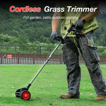 Load image into Gallery viewer, Portable Wireless Electric Lawn Mower &amp; Garden Weeder