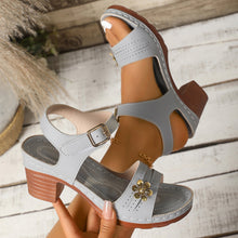 Load image into Gallery viewer, One-Strap Buckle High-Heel Sandals -