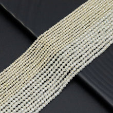 Load image into Gallery viewer, Light Yellow CZ Round Faceted Beads, Sku#U1867