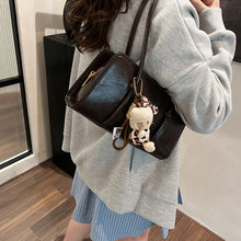 Load image into Gallery viewer, Women's Vintage Pendant Underarm Bag - PU Leather Crossbody Handbag with Adjustable Strap