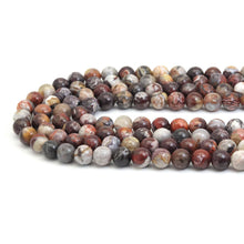 Load image into Gallery viewer, Genuine Mexican Crazy Agate Round Smooth Beads, Sku#U1944