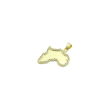 Load image into Gallery viewer, CZ Gold Africa Map Charm Pendant, Sku#LK1171