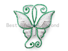 Load image into Gallery viewer, CZ Micro Pave Large  Butterfly Pendant , sku#L164
