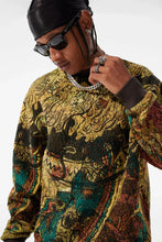 Load image into Gallery viewer, Jordan Craig Tapestry Crewneck - Catfish