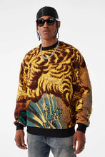 Load image into Gallery viewer, Jordan Craig Tapestry Crewneck - Gold Dragon