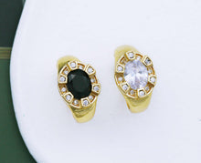 Load image into Gallery viewer, Big Oval CZ Statement Ring, Sku#X336