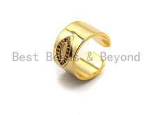 Load image into Gallery viewer, Colorful CZ Band Ring, Sku#X5