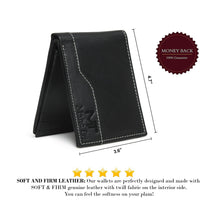 Load image into Gallery viewer, Judson Bi-fold Wallet - Black