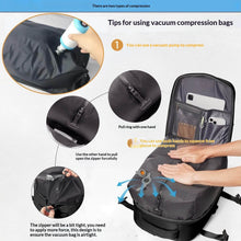 Load image into Gallery viewer, Men's Waterproof Laptop Backpack | Travel &amp; Business Nylon Bag with Dry-Wet Separation