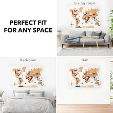 Load image into Gallery viewer, 3D Solid Wooden World Map