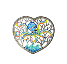 Load image into Gallery viewer, Medium Colorful Heart Octopus