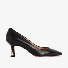 Load image into Gallery viewer, The Brunello Black Leather Pump Women Shoe