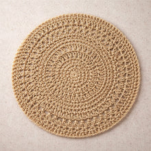 Load image into Gallery viewer, Malibu Handwoven Scallop Placemats