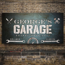 Load image into Gallery viewer, Man Cave Garage Sign