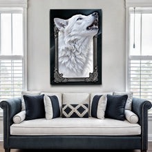 Load image into Gallery viewer, 3D Wolf Wall Art III
