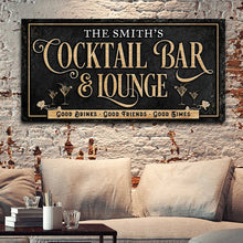 Load image into Gallery viewer, Cocktail Bar And Lounge Sign