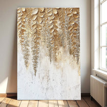Load image into Gallery viewer, Golden Wisteria Wall Art
