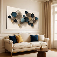 Load image into Gallery viewer, Lotus Leaf Abstract Wall Art