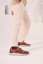 Load image into Gallery viewer, The Torino Tan Leather Men Sneaker