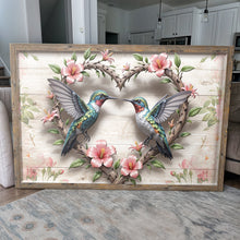 Load image into Gallery viewer, 3D Hummingbirds Wall Art II