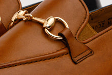 Load image into Gallery viewer, The Maratea Brown Leather shoe Bit Loafer Men Shoe