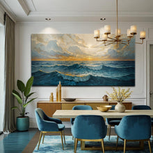 Load image into Gallery viewer, Waterscape Abstract Wall Art XI