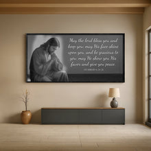 Load image into Gallery viewer, Numbers 6:24-26 - May The Lord Bless You Faith Sign III