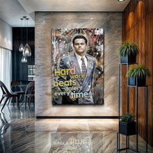 Load image into Gallery viewer, Hard Work Beats Talent Every Time Motivational Wall Sign