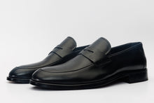 Load image into Gallery viewer, The Marinka Black Leather Shoe Penny Loafer Men  Shoe