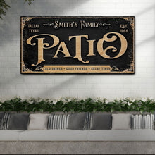 Load image into Gallery viewer, Personalized Patio Sign II