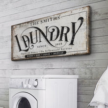 Load image into Gallery viewer, Laundry Room Sign VIII