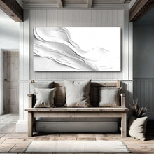 Load image into Gallery viewer, White Minimalist Wall Art
