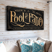 Load image into Gallery viewer, Personalized Pool &amp; Patio Sign II