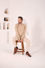 Load image into Gallery viewer, The Torino Tan Leather Men Sneaker