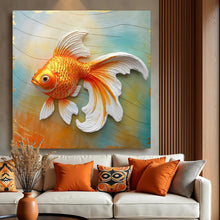 Load image into Gallery viewer, 3D Goldfish Wall Art