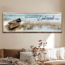 Load image into Gallery viewer, Lose Yourself in Lakeside Bliss Lake House Coastal Sign II