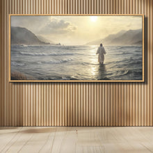 Load image into Gallery viewer, Walking on Water - Faith Wall Art IX