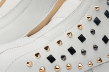Load image into Gallery viewer, The Infanta High-Top White Spike Leather Women Sneaker Limited Edition