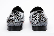 Load image into Gallery viewer, The Milano Black/White Shoe Bit Loafer Men  shoe